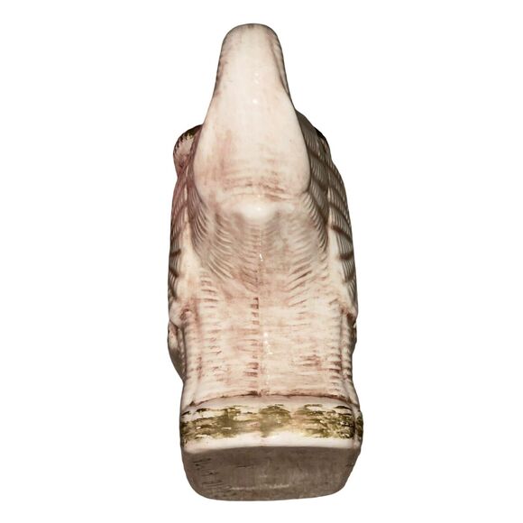 Vintage 1976‎ Handmade Ceramic Elephant Vase Decor - Picture 6 of 10